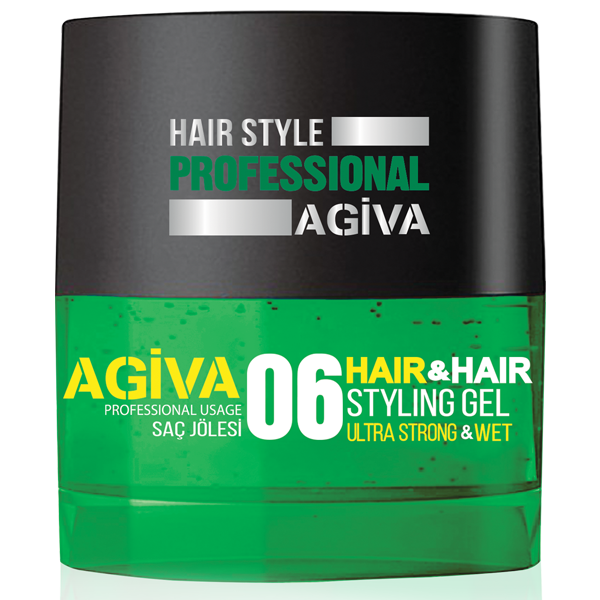 Agiva Hair Gel 06 200ml Ultra Strong Wet Agiva