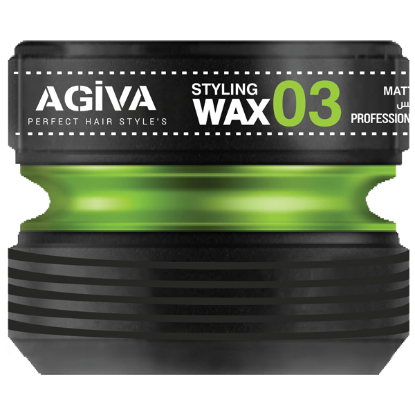 AGIVA WAX&WAX Professional MATTE LOOK, WET, STRONG, EXTRA Str. HAIR WAX  175ml