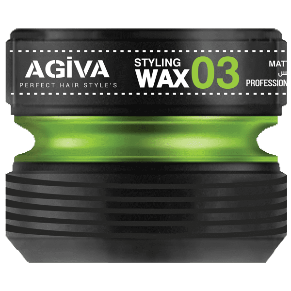 Agiva Green Hair Wax 03 175gm (Matte Look) Agiva